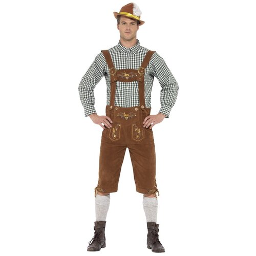 Deluxe Hanz Bavarian Adult Costume [Size: Medium]
