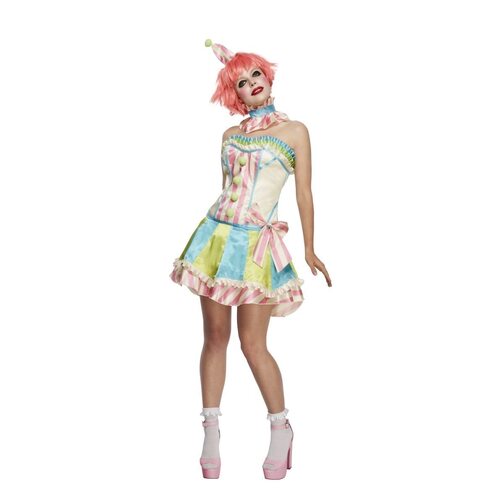 Fever Deluxe Vintage Clown Adult Costume [Size: S (8-10)]