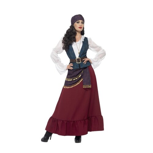 Deluxe Pirate Buccaneer Beauty Adult Costume [Size: 8-10]