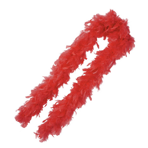 Red Feather Boa 70g