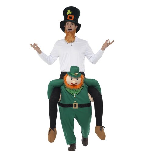 ONLINE ONLY:  Piggyback Paddy Irish Leprechaun Costume