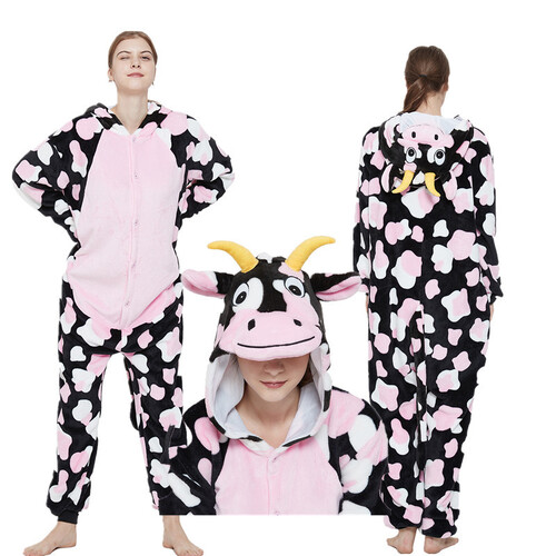 Dappled Cow Adult Onesie [Size: Small]