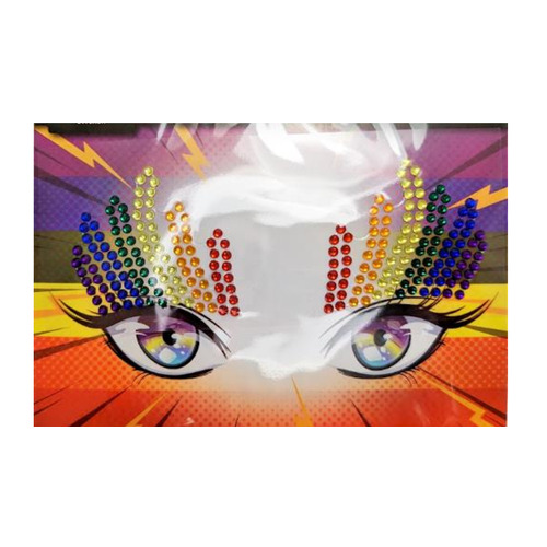 Sparkling Face Jewels - Rainbow Crystal