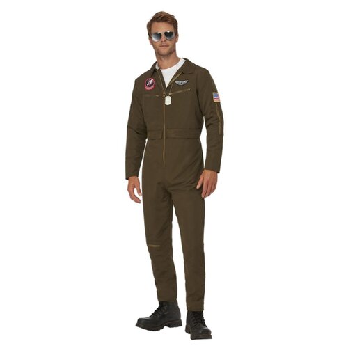 Top Gun Maverick Men's Aviator Costume [Size: Medium]
