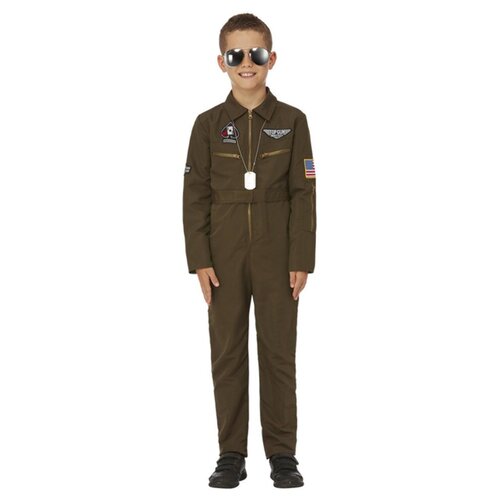Top Gun Maverick Kids Aviator Costume [Size: S (4-6 Yrs)]