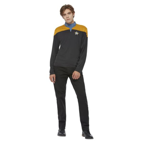 Star Trek Voyager Operations Costume Top [Size: Small]