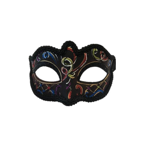 Glitter Swirl Masquerade Mask - Colour Riot