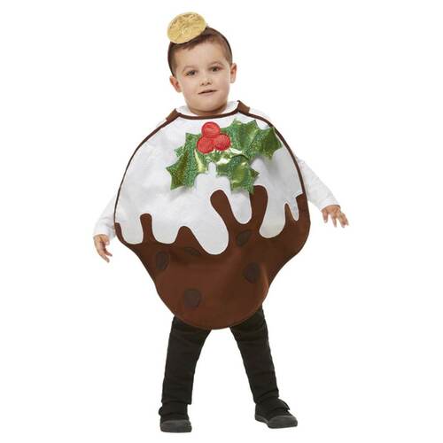 ONLINE ONLY: Glitter Christmas Pudding Toddler Costume