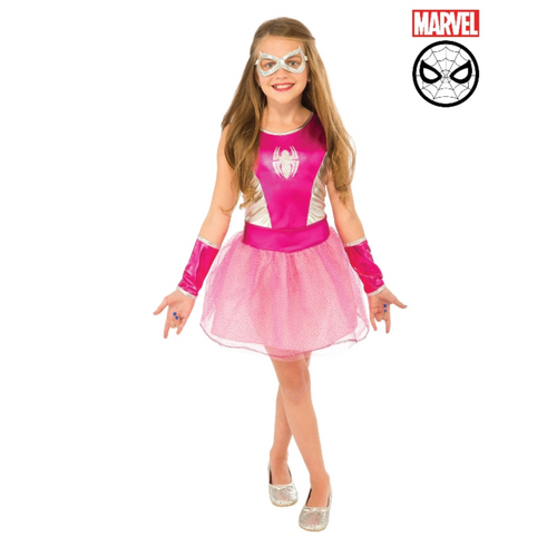 Spider-Girl Pink Tutu Dress Kid's Costume [Size: M (5-7 Yrs)]