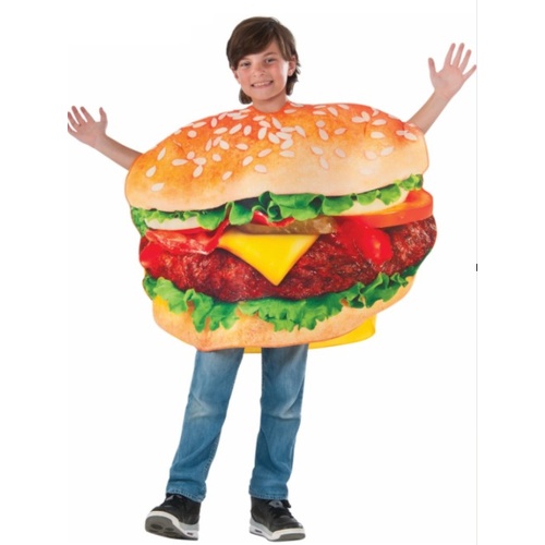 ONLINE ONLY:  Burger Kid's Costume - One Size
