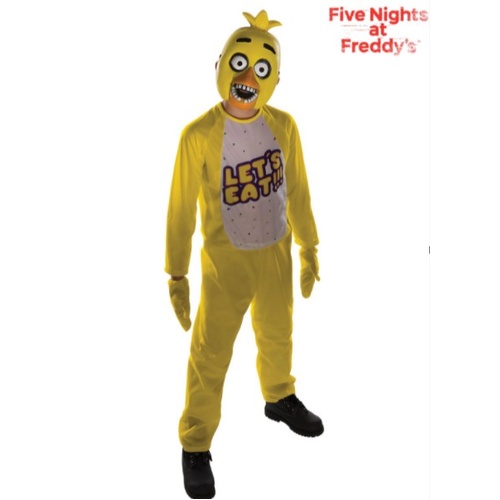 Five Nights at Freddy's Deluxe Chica Kid's Costume [Size: 8-10 Yrs]