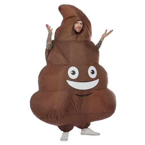 ONLINE ONLY:  Inflatable Poop Adult Costume