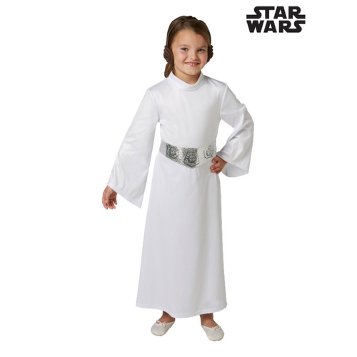 Star Wars Princess Leia Deluxe Girl's Costume [Size: S (3-4 Yrs)]