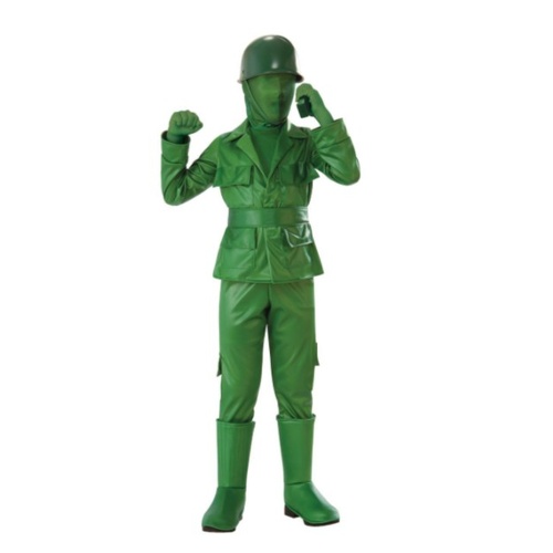 Green Army Man Kid's Costume [Size: 5-7 Yrs]