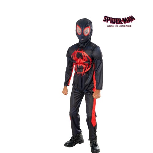 Miles Morales Spider-Verse Deluxe Kid's Costume [Size: S (3-5 Yrs)]
