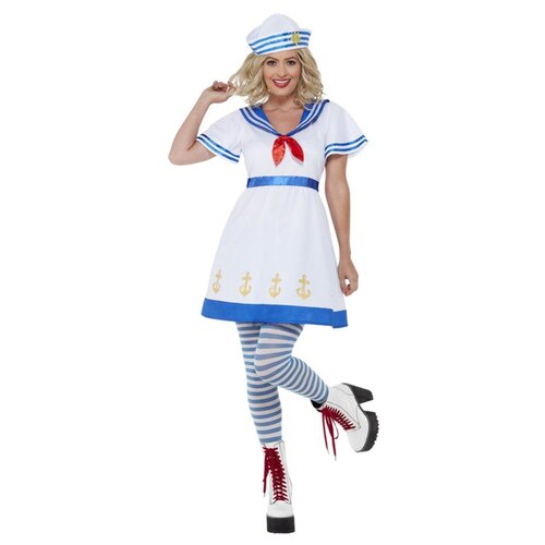 High Seas Sailor Adult Costume [Size: S (8-10)]
