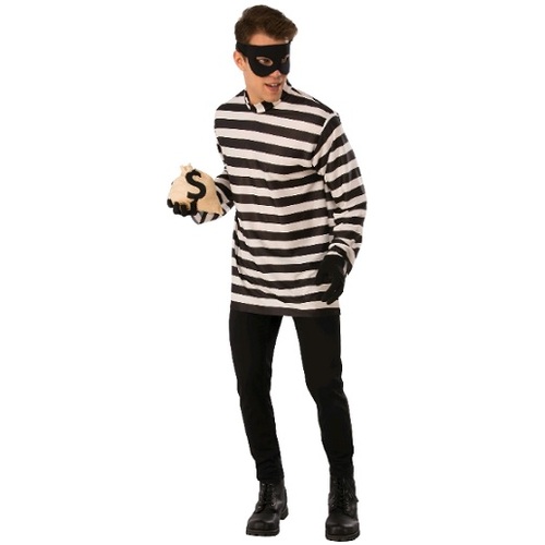 Burglar Robber Costume [Size: XL]