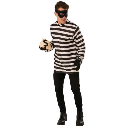 Burglar Robber Costume Kit [Size: Large]