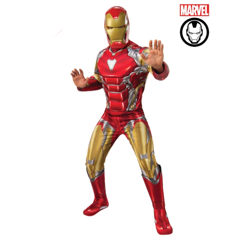 Iron Man Deluxe Adult Costume [Size: Standard]