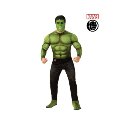 Hulk Deluxe Avengers 4 Men's Costume [Size: Standard]