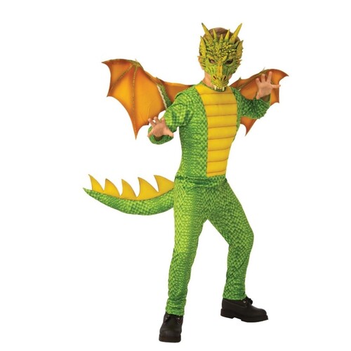 Dragon Deluxe Kid's Costume [Size: L (8-10 Yrs)]