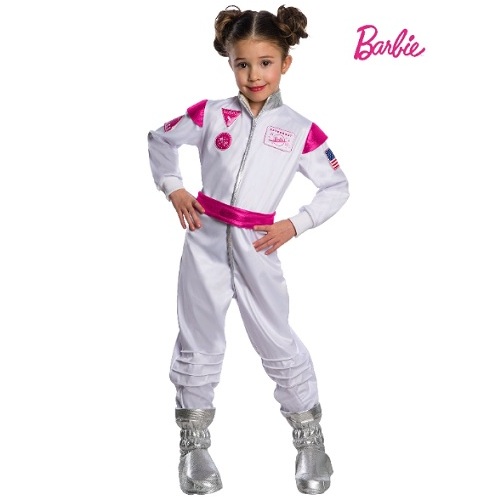 Barbie Astronaut Girls Costume [Size: S (3-4 Yrs)]