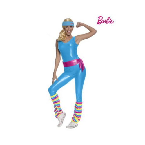 Barbie Exercise Adult Costume [Size: S (8-10)]