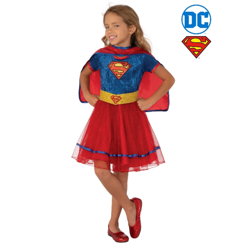 Supergirl Deluxe Kid's Costume [Size:  3-4 Yrs]