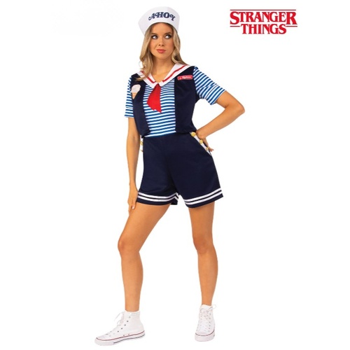 Stranger Things Robin Scoops Ahoy Adult Costume [Size: S (8-10)]