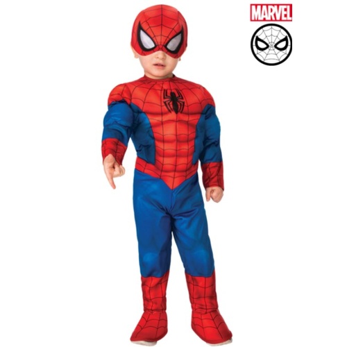 Spider-Man Deluxe Toddler Costume [Size: 1-2 Yrs]