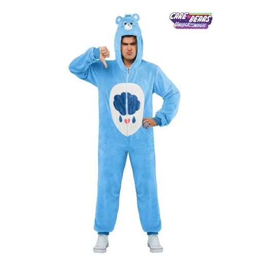 Care Bears Grumpy Bear Adult Costume [Size: Small]