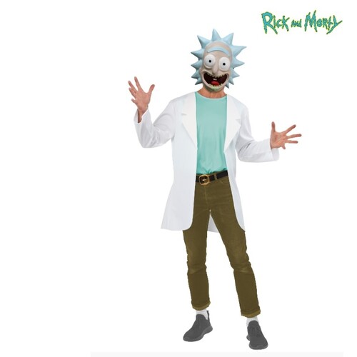 Rick & Morty - Rick Adult Costume [Size: Medium]
