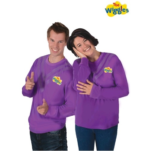 The Wiggles Purple Wiggle Adult Costume Top [Size: Std]
