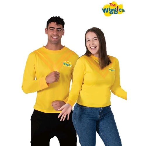 Yellow Wiggle Adult Costume Top [Size: Standard]