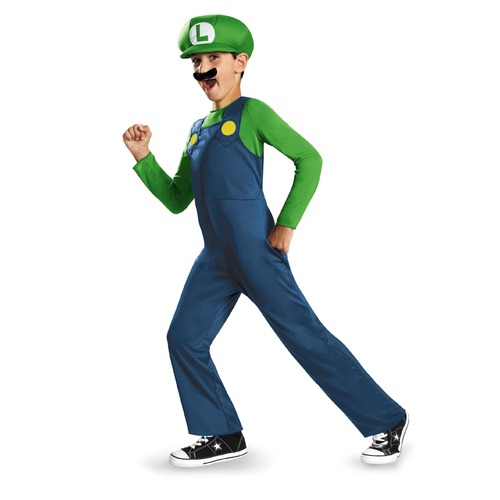 Luigi Classic Toddler Costume [Size: 3-4 Yrs]