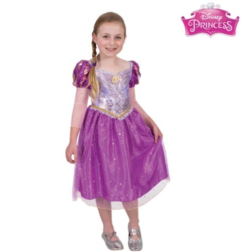 Disney Rapunzel Sparkle Deluxe Kid's Costume [Size: 6-8 Yrs]