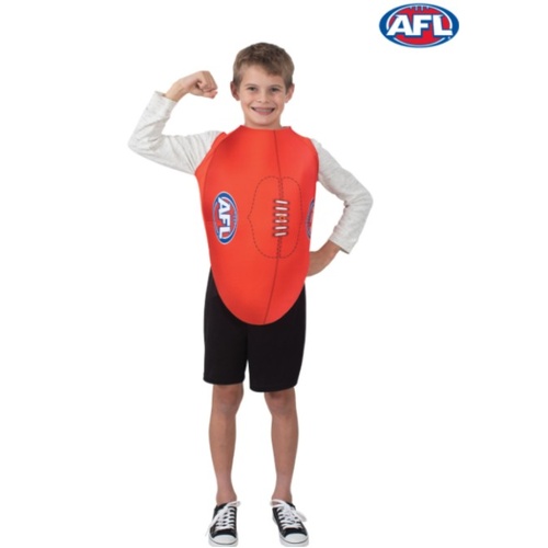 ONLINE ONLY:  AFL Footy Tabbard Kid's Costume - One Size