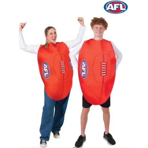 ONLINE ONLY:  AFL Footy Tabbard Adult Costume - One Size