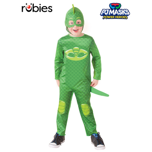 ONLINE ONLY:  PJ Masks Gekko Classic Kid's Costume - 3-5 Yrs