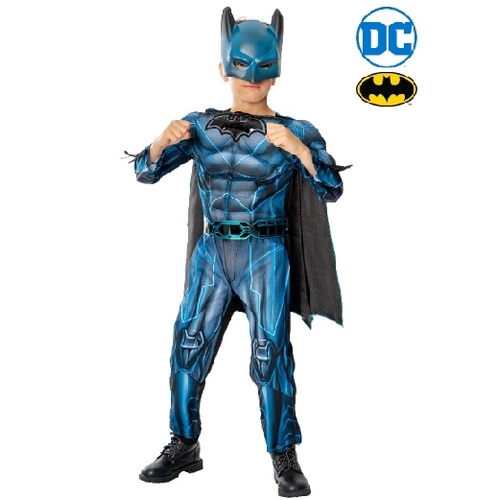 Bat-Tech Batman Kids Costume [Size 3-5 Yrs)]