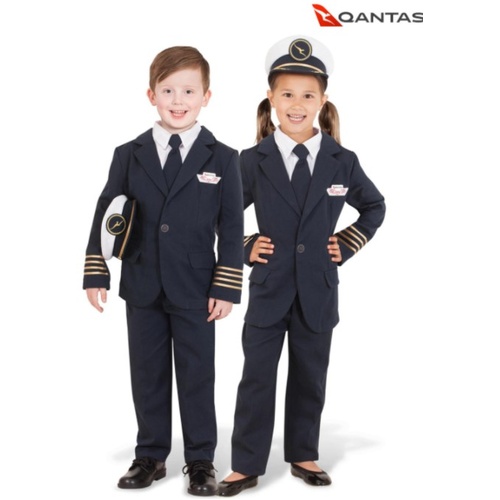 Qantas Captain Kid's Uniform [Size: 3-5 Yrs]