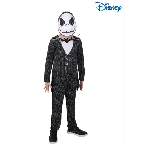 Jack Skellington Nighmare Before Christmas Deluxe Kid's Costume [Size: 3-5 Yrs]