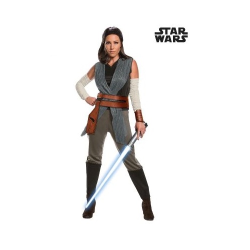 Star Wars Deluxe Rey Womens Costume [Size: M (10-12)
