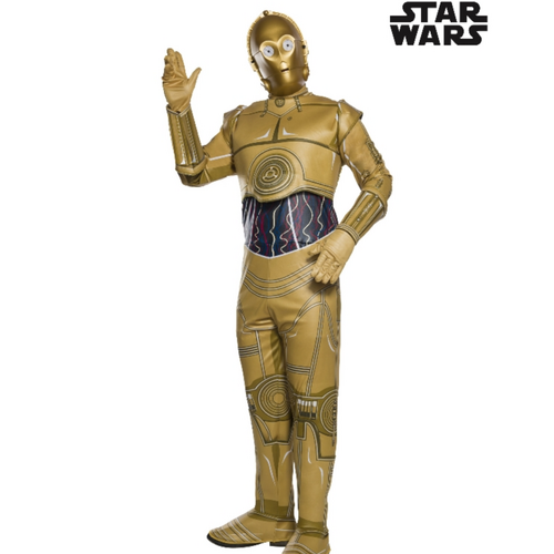  Star Wars C-3PO Droid Deluxe Adult Costume [Size: Standard]