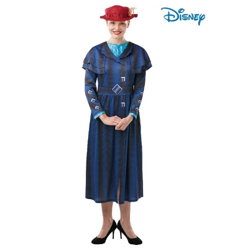 Mary Poppins Returns Deluxe Womens Costume [Size: S (8-10)]