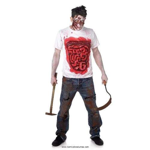 Zombie Guts 3D Shirt [Size: Small]