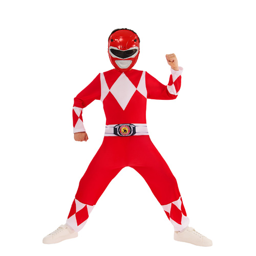 Power Rangers Red Kid's Costume [Size: 6-8 Yrs]