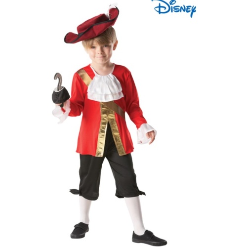 Disney Captain Hook Deluxe Kid's Costume [Size: 3-4 Yrs]