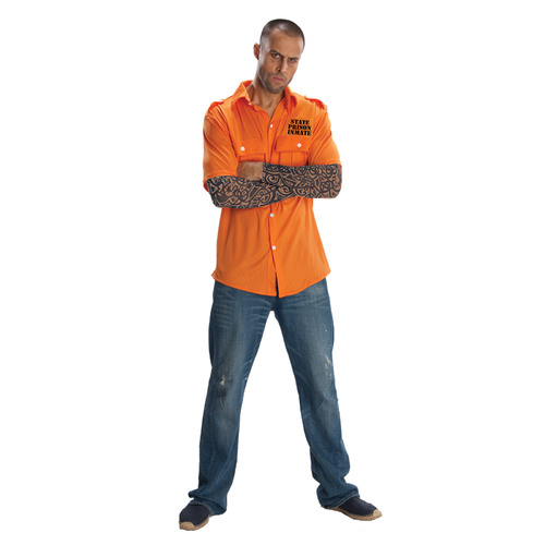 Tattooed Prisoner Men's Costume [Size: Std]