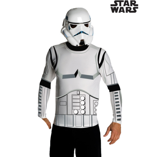 Star Wars Stormtrooper Adult Top & Mask [Size: Large]